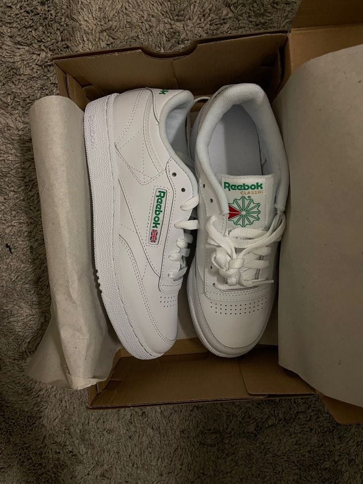 Reebok Club Blanca Verde | Hombre y Dama